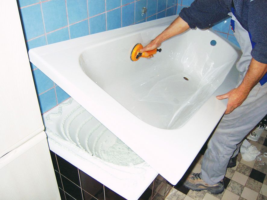 реставрация ванны в домашних условиях