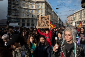 Сотрудники игорного бизнеса в Италии протестуют